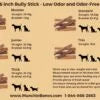 Bully stick 6 pouces