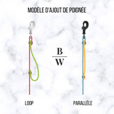 Laisse 5/8'' heavy duty 2 couleurs