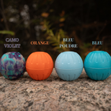 Balle Tug avec sangle en BioThane® Heavy duty ou Grip