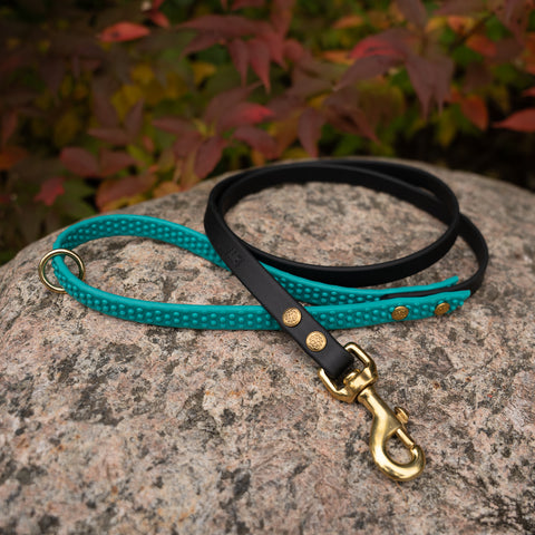 Laisse 5/8'' avec poignée en BioThane® GRIP heavy duty