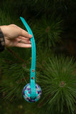 Balle Tug avec sangle en BioThane® Heavy duty ou Grip