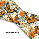 Collier imprimé motifs 1,5'' avec attache 1'' / Modèle bicolore