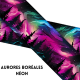 Collier imprimé motifs 1,5'' avec attache 1'' / Modèle bicolore